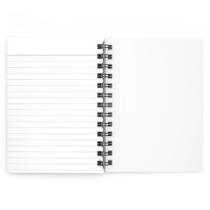 Retro Spiral Bound Journal - "Note Book About My Past" - Perfect for Memories and Reflection