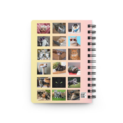 Kitty Khronicles Spiral Bound Journal – Capture Your Feline Adventures